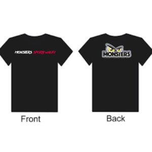 3.Koszulka bawełniana MONSTERS SPORTY WALKI